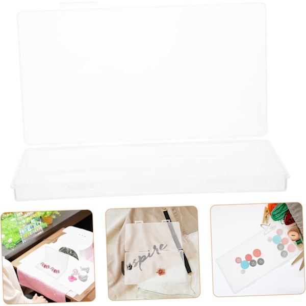Förvaringslådor för smycken 2st Mini Organizers Pärlbox Nageldelar Fodral Pp Material