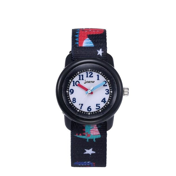 Tecknad watch för barn Vattentät Tidsmedveten barns tidsmedvetna gränsöverskridande Hot Ribbon Style Tecknad kvarts watch