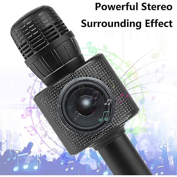 Trådlös Bluetooth Karaoke Mikrofon, Bärbar Karaoke Spelare för Barn