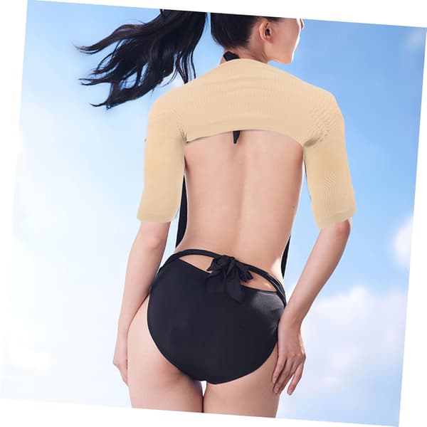 Kropsholdning Pukkelryg Armformer Langærmet Elastisk Slankende Shapewear