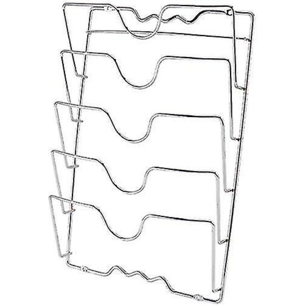 Vægmonteret Panderåg Opbevaringsstativ Multilag Pot Organizer