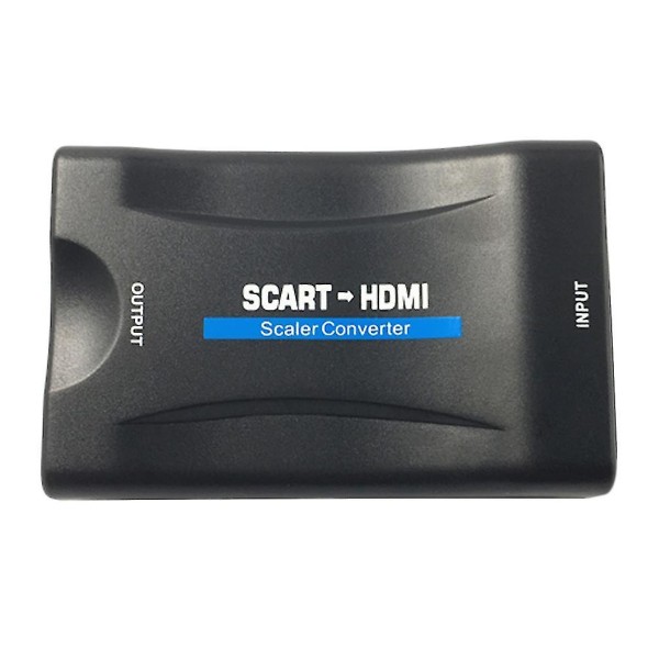 1080P Scart til HDMI konverter til HDTV DVD Sky Box