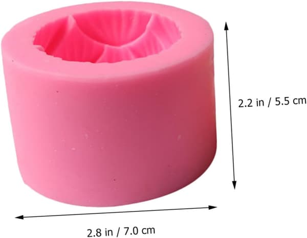Silikone Lotus Aromaterapi Lysform til DIY Sæbefremstilling Flydende Silikone Kageform