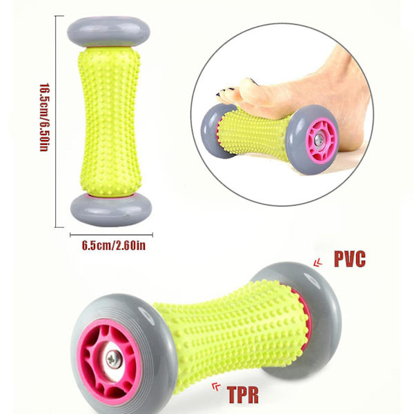 Fodrulle Pindsvin Bold Træ Plantar Fasciitis