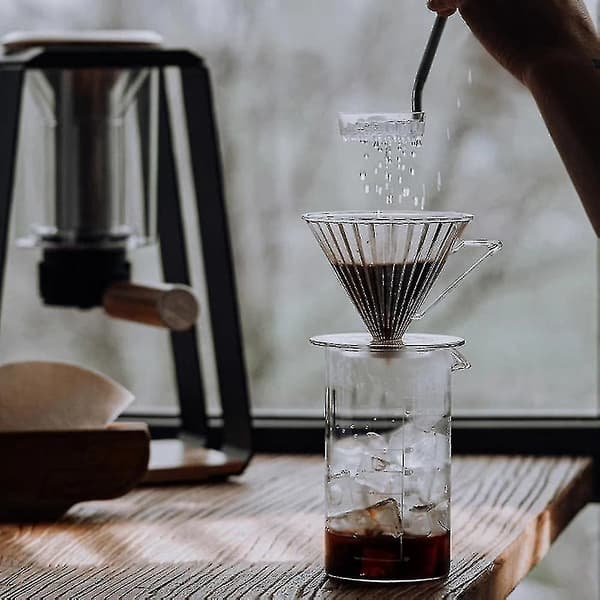 Kaffe Brygger Pour Over Konisk V60 Filterkop Brygning Kaffeudstyr
