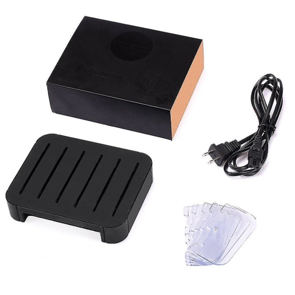 5 USB-porte Opladningsstation Hurtiglader Multi-beskyttelse