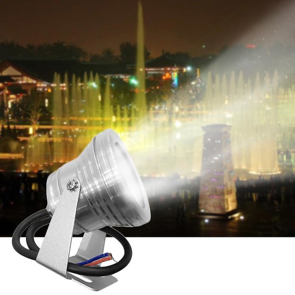 10W LED Undervatten Flood Pool Light Spotlampa 12V