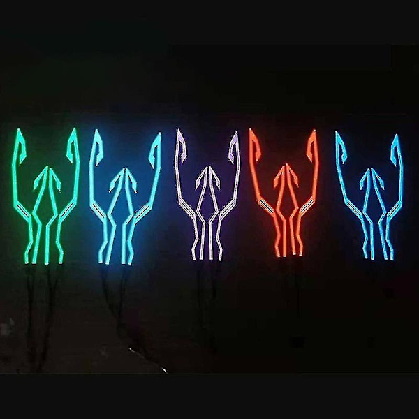 Vandafvisende Motorcykel LED Koldlysstribe 4 Blinkende