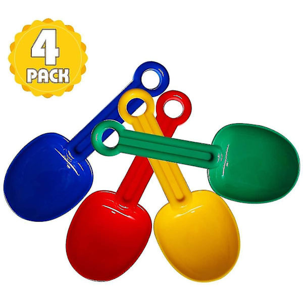 4-pack Sandskopor i Plast, Strandgåva Set