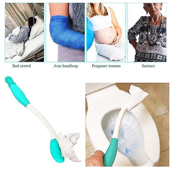Toiletpapir Tissue Grip Self Wipe Aid Helper Convenience Toilet Tissue Auxiliary Aid
