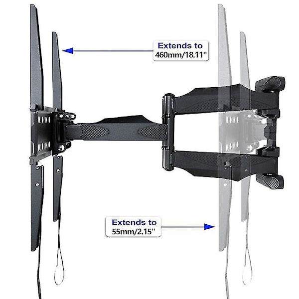 6-Arms TV-fäste 32-55 Max VESA 400x400 LCD-fäste Stativ