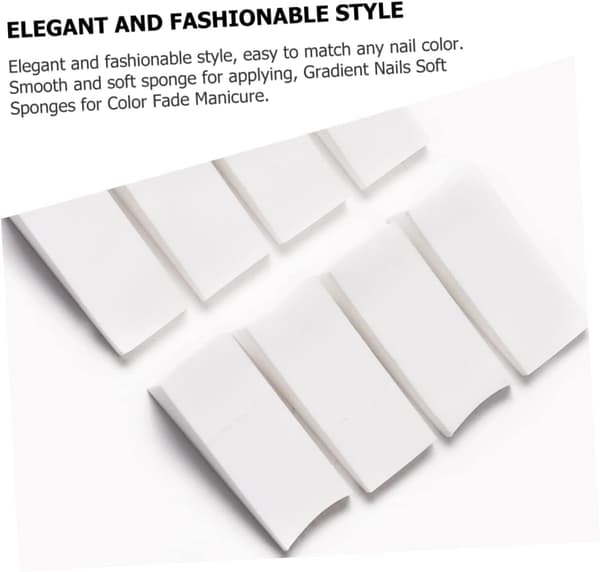 192 stk. Gradient neglekunstsvamp til manicureartikler Dekorative gradienteffekter til neglekunsthåndværk