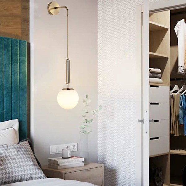 Kreative Moderne Nordiske Vægslamper Sconces Soveværelse Butikker