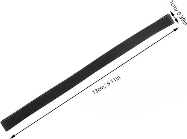 8 st flexibla silikonfästband 13 cm elastiska multifunktionella bento-lådor och bokbindningsremmar