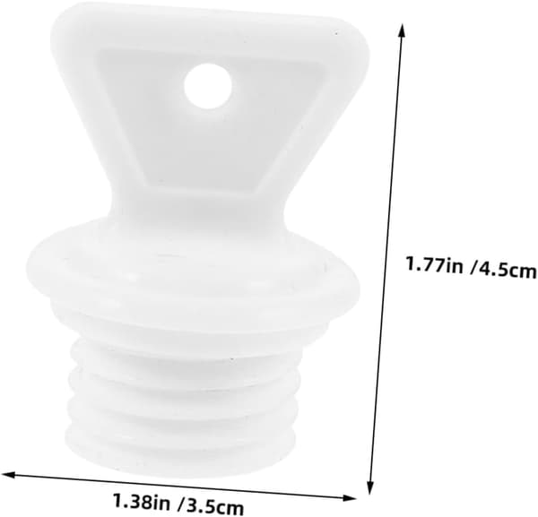 4st Gummitätningsplugg Varmvattenflaska Skruvlock Läckagesäker Innerdiameter Ersättningspropp