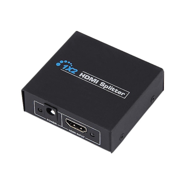 Hdcp 1080p 1 In 2 Ut HDMI-splitter Dobbel skjerm HDTV