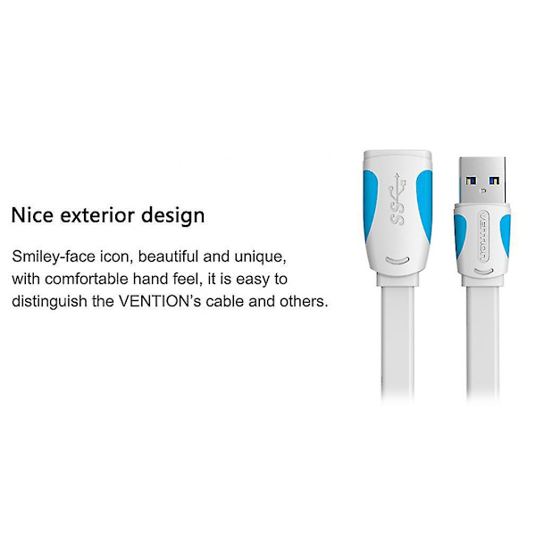 Hög Hastighet USB 3.0 Hane/Hona Förlängningskabel för Data Synkronisering