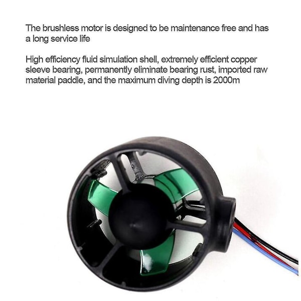 350w 12v-24v Propeller Under Vand Thruster 3-blade Propeller,cw+ccw