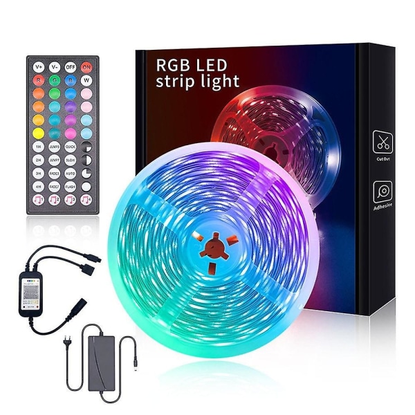 5m LED-nauhavalot Bluetooth-sovelluksella RGB SMD 2835 IP20 Joustavat Valot