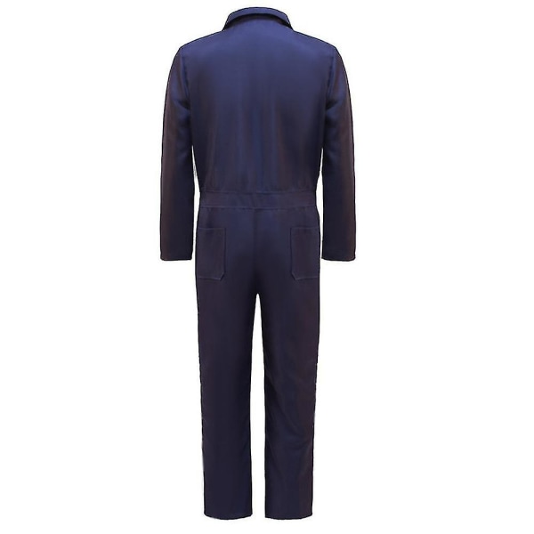 Män The Curse Of Costume Ärmar Arbetskläder Krage Jumpsuit Fancy Up S