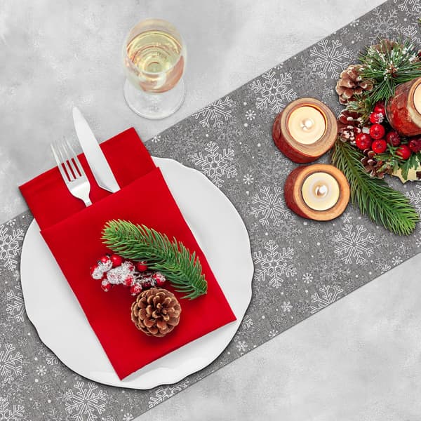 God Jul Bordløper Duk Lin Juleduk Dekor
