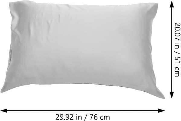 2 stk. pudebetræk vaskbare polyester kølende pudebetræk enkelt design dekorative