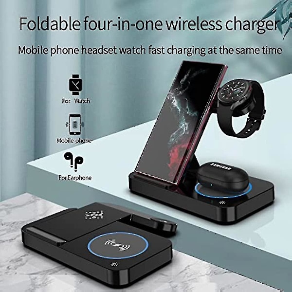 Trådløs Lader for Samsung-enheter Galaxy S22 Lading