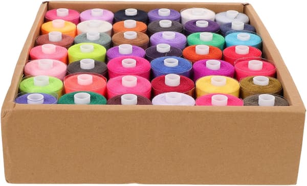 Polyester sytrådsspoler meter til håndmaskinsyning DIY-håndværk quiltning