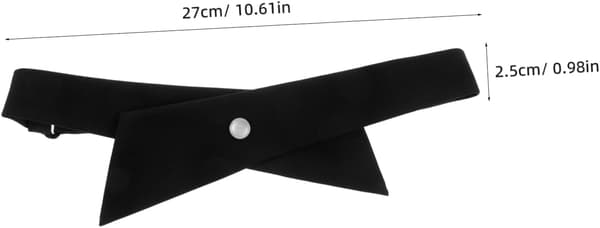 Slips for kvinner Skoleuniform Sløyfe Ferdigknyttet Justerbart Halsslips
