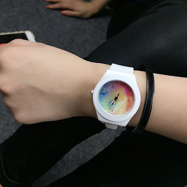 Star Watches Lysende Visere Myk Rem Par-Klokker