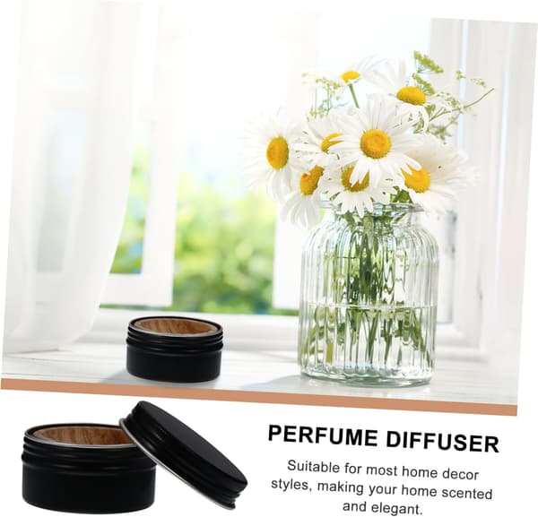 3 stk. træ æterisk olie diffuser naturlig duft diffuser til hjemmekontorbrug aromaterapi duft