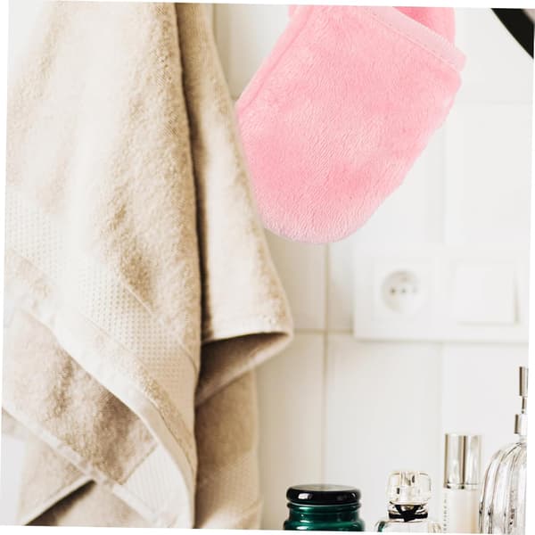 Skønhed Makeupfjernerhandsker 6 stk. Mikrofiber Ansigtsrensehandsker Bløde Vaskehandsker