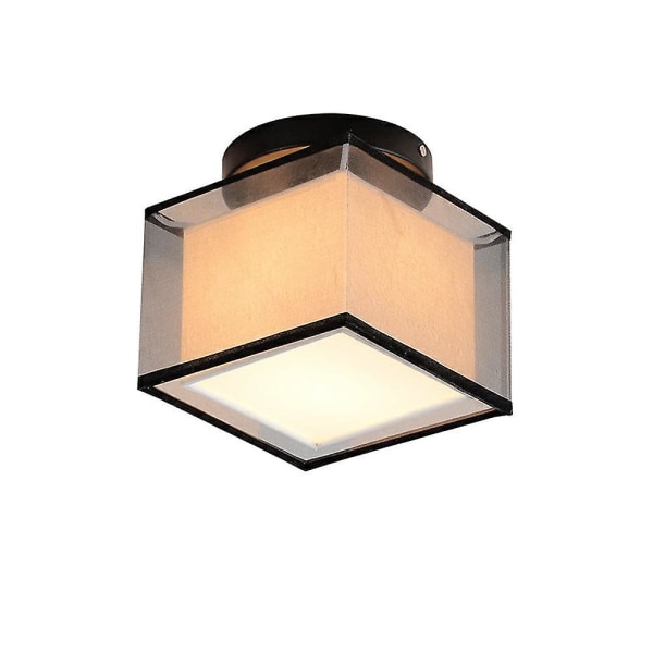 1-valaisin kattovalaisin Led Square Moderni yksinkertainen lamppu