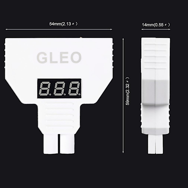 Spændingstester Display til Yuneec Q500 H480 Batterier
