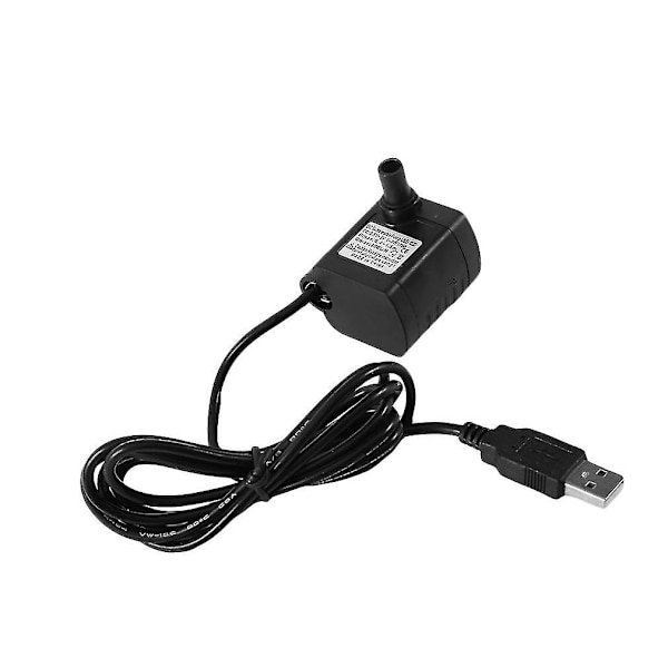 DC3.5-9V 3W Brushless DC Nedsænkelig Vandpumpe USB
