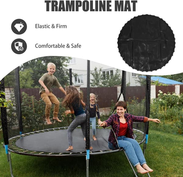 Trampolin Hoppemåtte Materiale til Hjemmebrug Multifunktionel Erstatningsmåtte