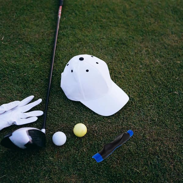 Golftræner til korrekt håndposition, Blå Golftræningsgreb