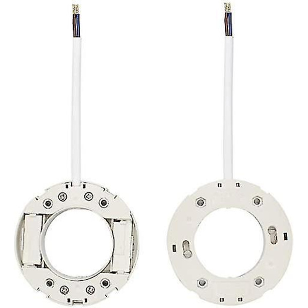 2-pakks Gx53 Base Lampeholder Kontakt Overflate Montering Sokkel