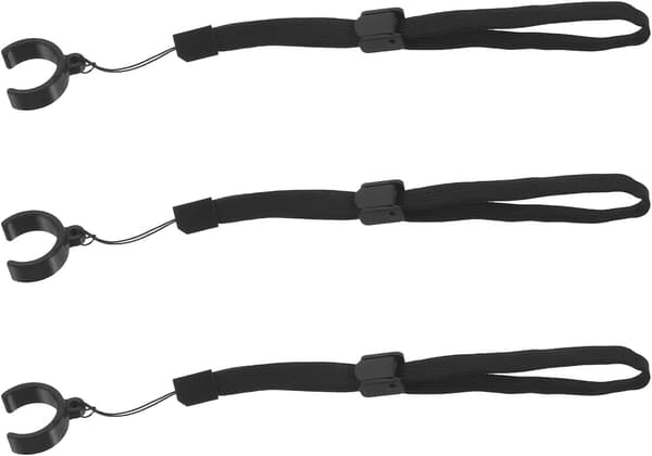 3 stk. Polyester Stokk Tau Håndleddsstropp for Turstav Gåstav Stropper Snorer Holder