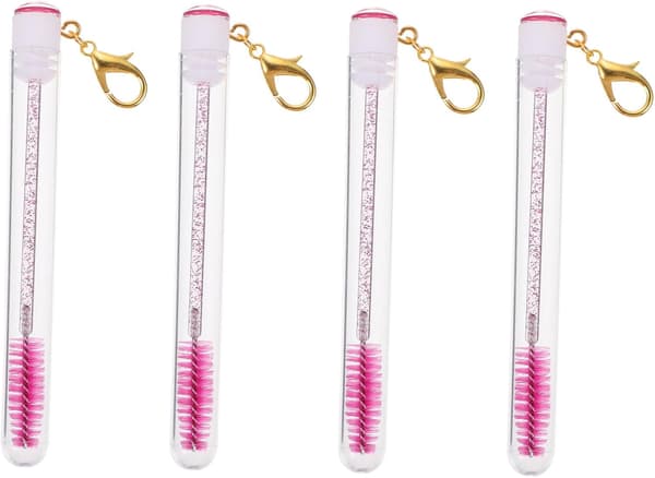 8 stk. øjenvippebørste Mascara Makeup øjenvippenøglering til vippe- og øjenbrynsbørste