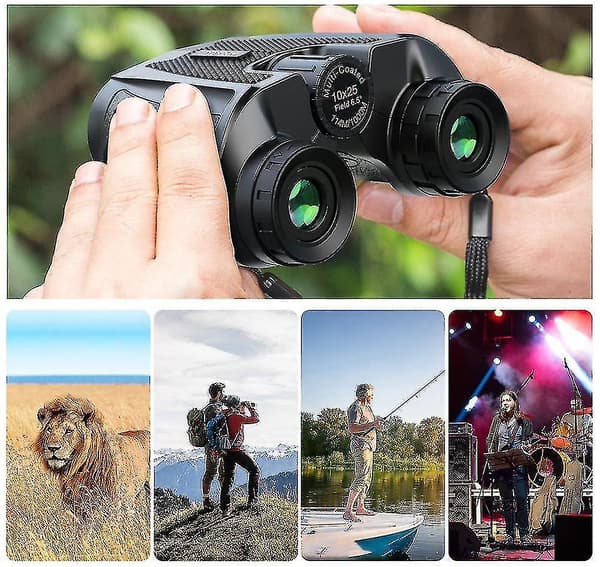Kompakte Kikkert med Klar Lavlys Syn Vanntett, Høy Effekt