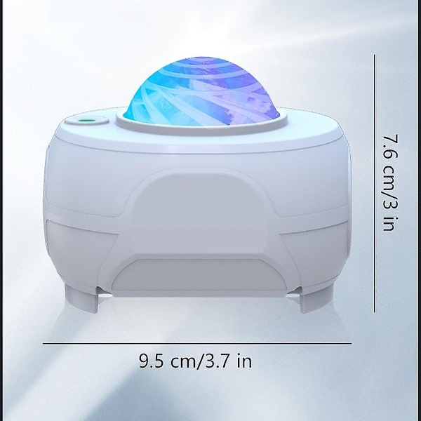 Stjerneprojektor Galaxy LED Natlampe Soveværelse Projektion