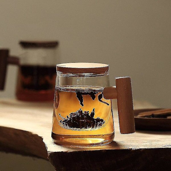 Varmebestandig Kreativ Glas Te Kopper Transparent Kop
