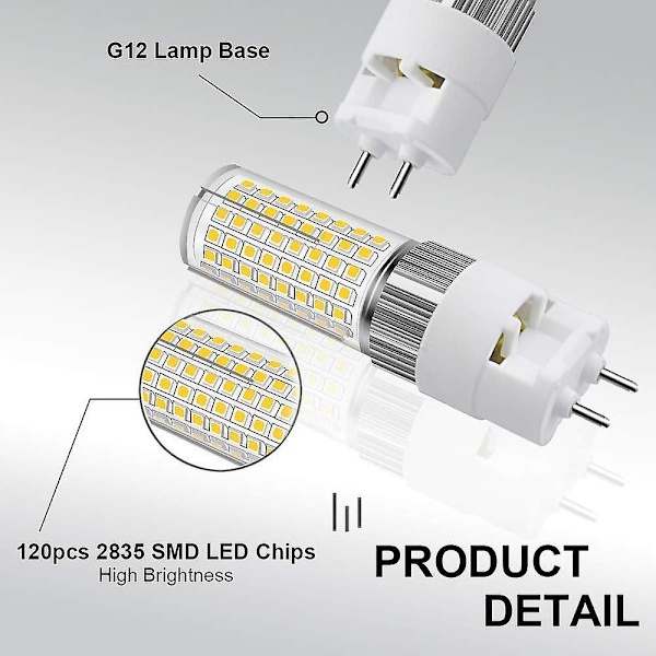 1st LED-lampa G12 16W 120 LED-lampor 160W G12 Glödlampa