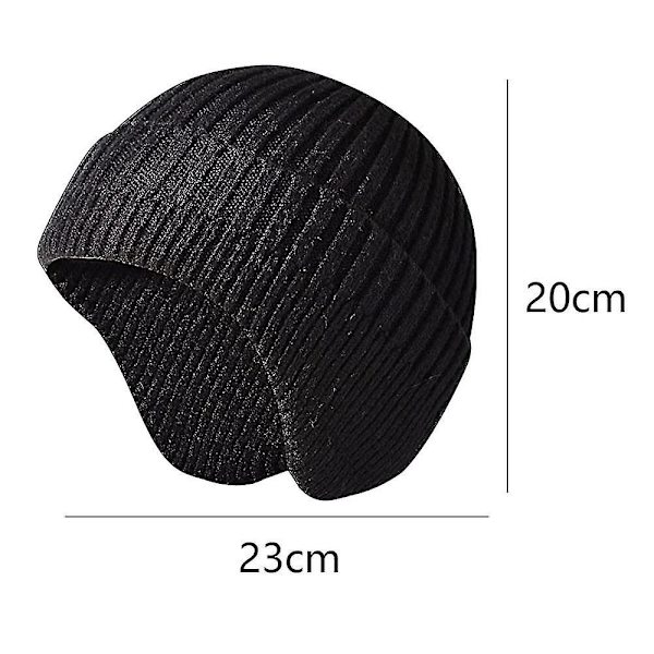 Beanie-luer for menn, casual beanie-luer for menn, strikkede luer for kvinner og tenåringer