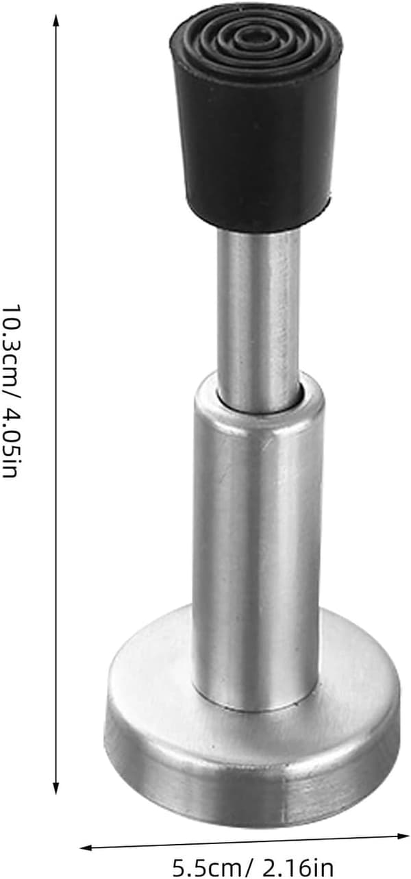 Hydraulisk dørstopper i rustfrit stål, stødabsorberende kollisionsbarriere