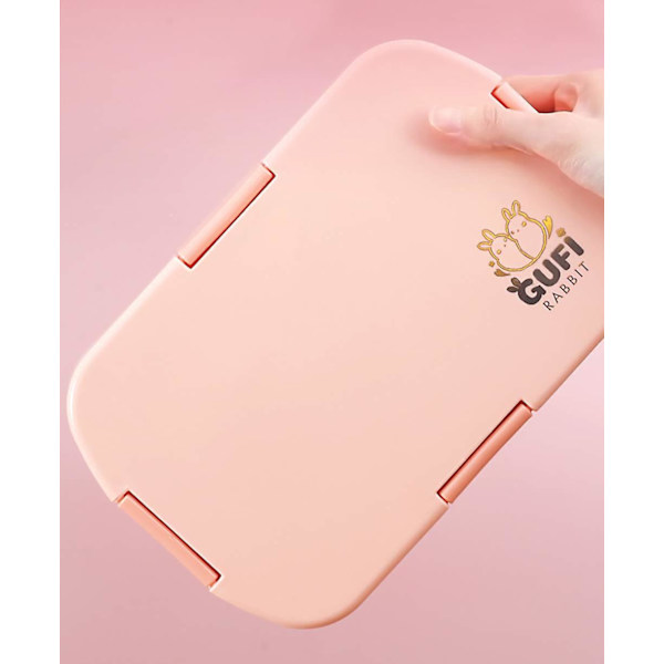 Bento Lunchbox för Barn, Matförvaringslåda med 6 Fack