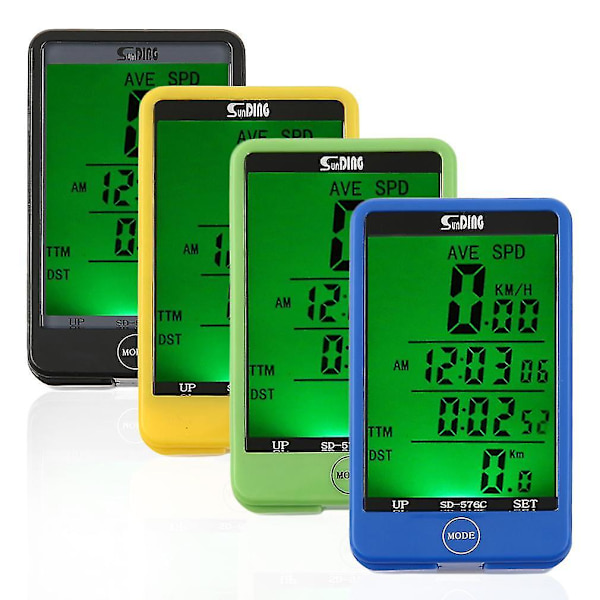 Trådlös cykelcomputer med 29 funktioner - Odometer