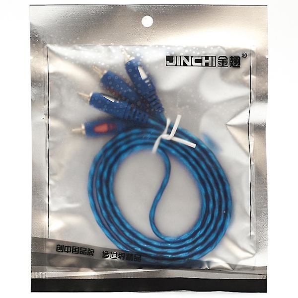 1,5m 2RCA Audiokabel Han til Han til DVD Digital Afspiller