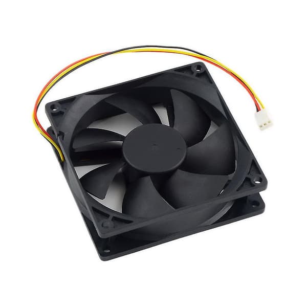12V 3-polet 9cm CPU Kølepladeblæser DC 65 CFM